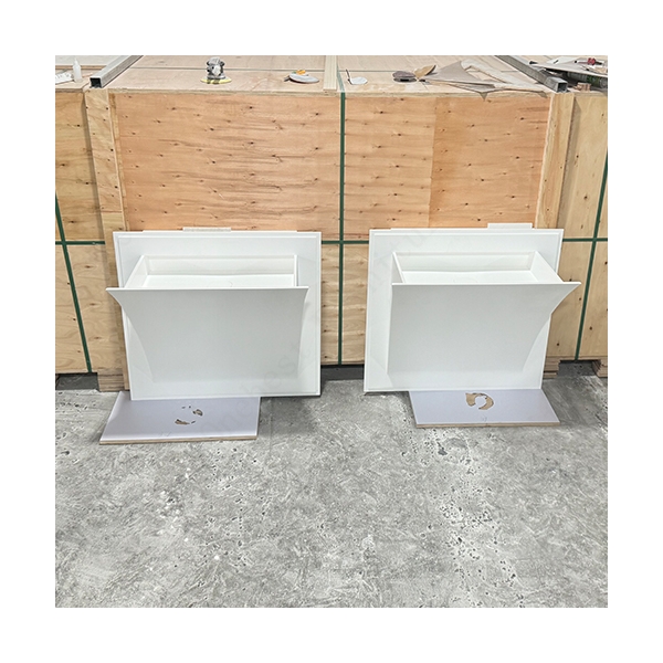 Corian Design Villa and Hotel Bathroom Sink Free Installation Wash Basin