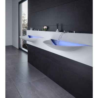 Modern Under Counter Wash Basin Designs with Led Lig...