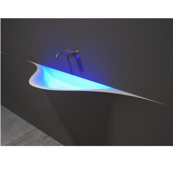 Modern Under Counter Wash Basin Designs with Led Light