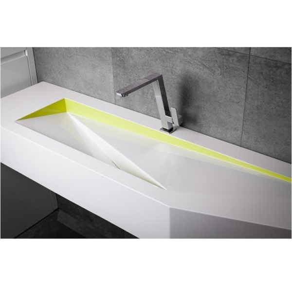 Long Size Matte White Laundry Vanity Washing Basin